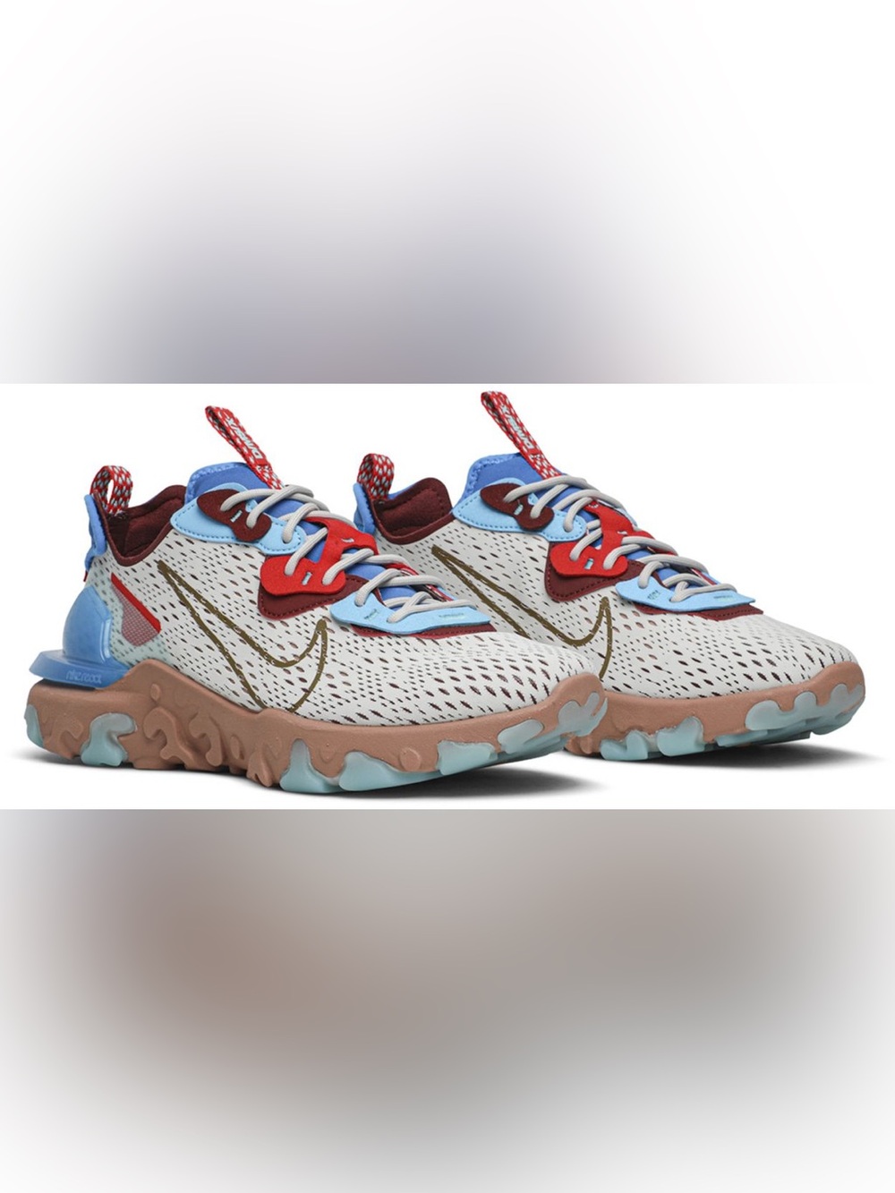 Nike React Vision 'Desert Oasis' size 7y or men’s 7 or women’s 8.5